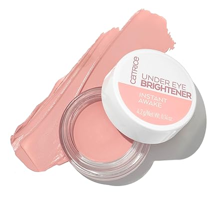 Under Eye Brightener – Conceal & Brighten Dark Circles with Hyaluronic Acid & Shea Butter | Vegan, Cruelty-Free & Paraben-Free (010 | Light Rose)