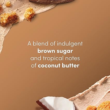 "Brown Sugar and Coconut Butter Body Scrub – Exfoliating and Nourishing Formula for Smooth, Radiant Skin (15 oz)"