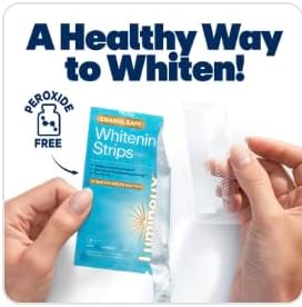 Teeth Whitening Strips – 9 Treatments, Peroxide-Free, Enamel Safe, Dentist Formulated, Sensitivity-Free for Whiter Teeth