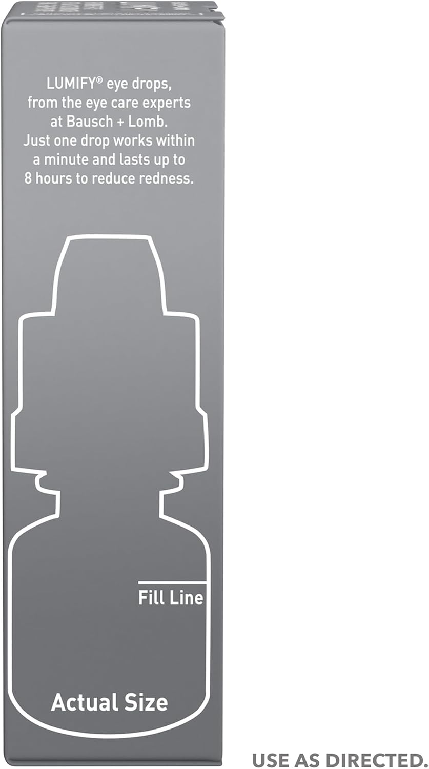 Redness Reliever Eye Drops – For Whiter and Brighter Looking Eyes, 0.25 Fl Oz (7.5 mL)     Ask ChatGPT