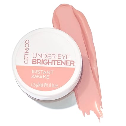 Under Eye Brightener – Conceal & Brighten Dark Circles with Hyaluronic Acid & Shea Butter | Vegan, Cruelty-Free & Paraben-Free (010 | Light Rose)