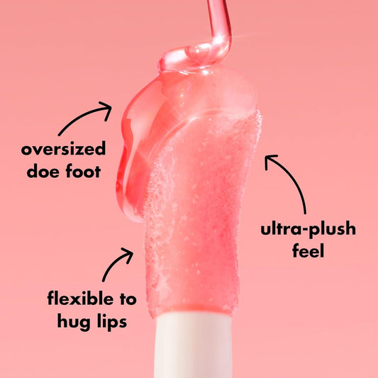 Glow Reviver Tinted Lip Oil – Nourishing Formula with Jojoba Oil for a High-Shine Finish | Vegan & Cruelty-Free | Shade: Rose Envy