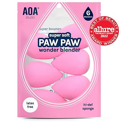 "Makeup Sponge Set – Latex-Free, High-Definition Beauty Blenders for Powder, Cream, and Liquid – Set of 6 Super Soft Cosmetic Sponges"