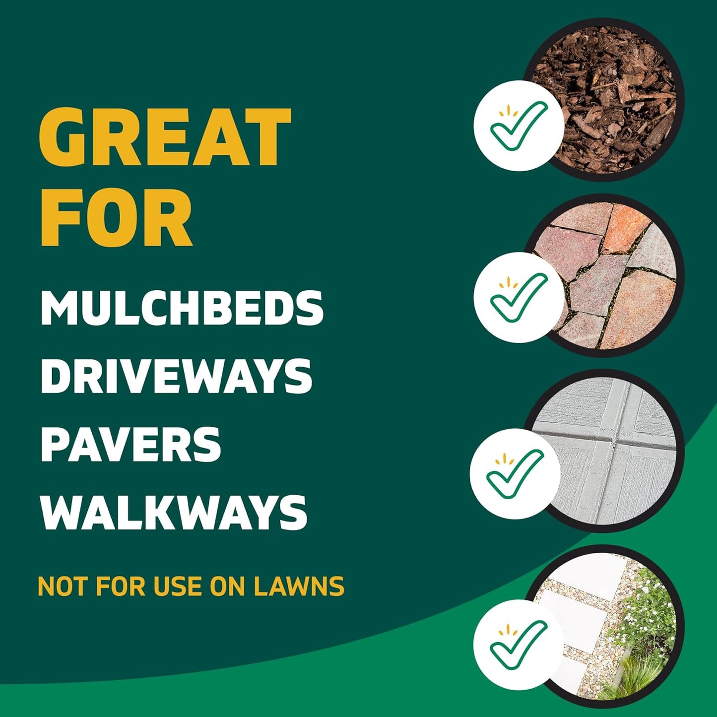 Reusable Sprayer with Wand for Spot-Treating Driveways