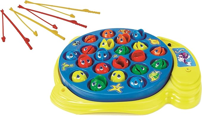 "Let's Go Fishin' - The Original Fast-Action Fishing Game, 1-4 Players"     Ask ChatGPT