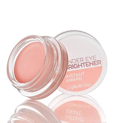 Under Eye Brightener – Conceal & Brighten Dark Circles with Hyaluronic Acid & Shea Butter | Vegan, Cruelty-Free & Paraben-Free (010 | Light Rose)