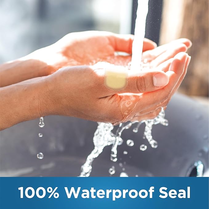 Advanced Fast Healing Hydrocolloid Gel Bandages, Regular Size, 20 Count