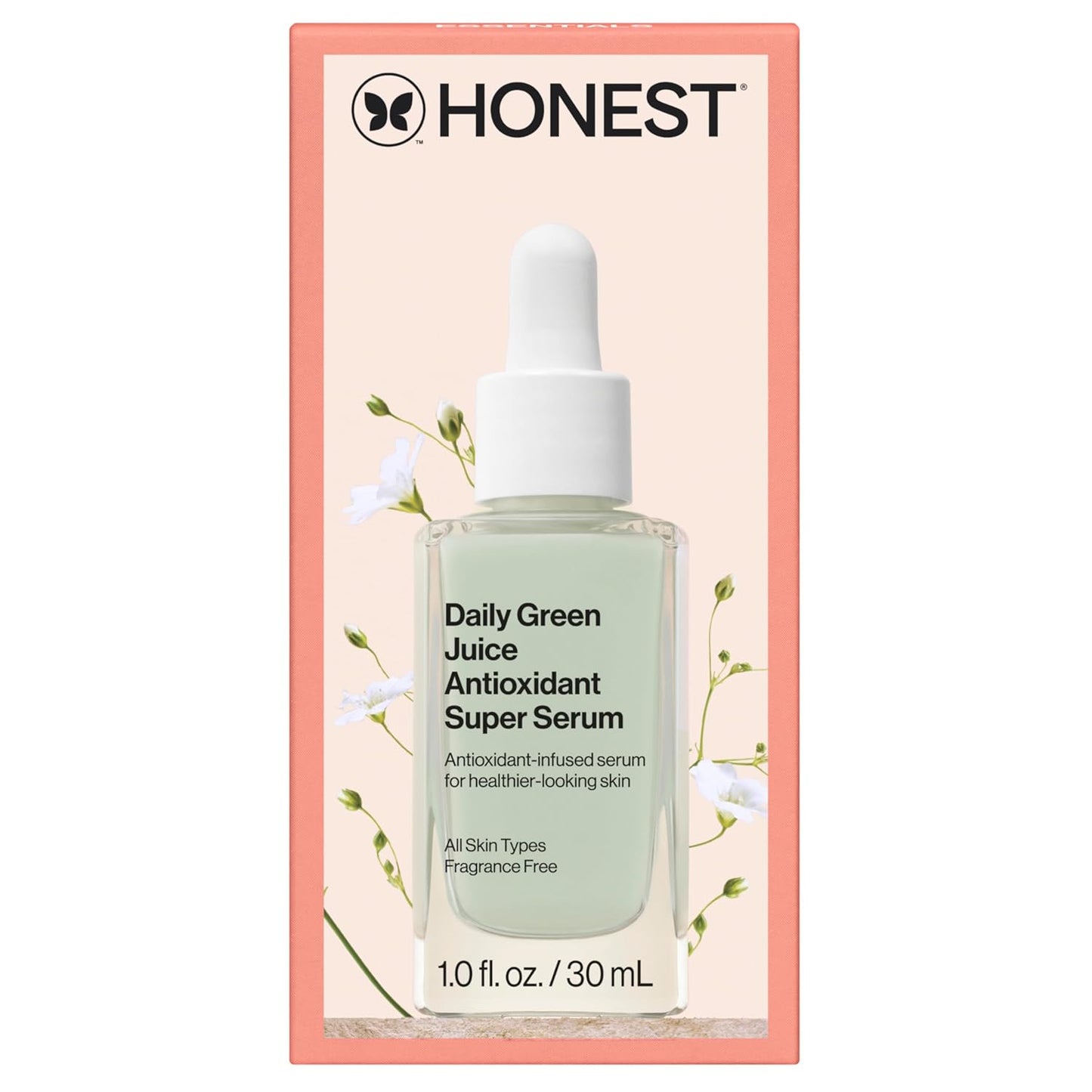 "Daily Green Juice Antioxidant Super Serum – Fragrance-Free, Vegan Formula for Improved Skin Tone & Texture – Gentle on Sensitive Skin (1 fl oz)"