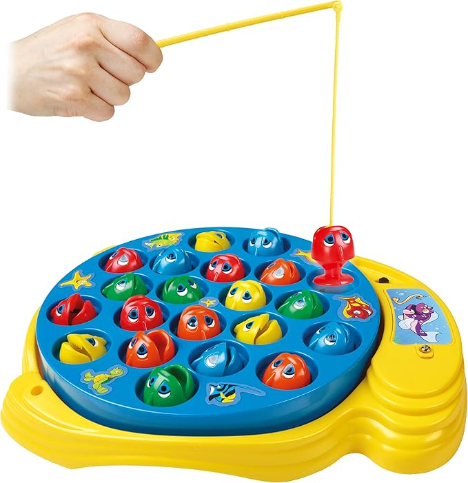 "Let's Go Fishin' - The Original Fast-Action Fishing Game, 1-4 Players"     Ask ChatGPT