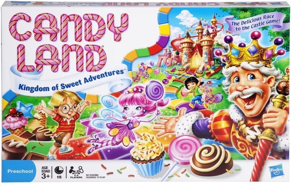 Sweet Adventure Kingdom Board Game for Kids | Colorful Path Game for Ages 3+ | Easy-to-Play Classic for Preschoolers | Amazon Exclusive"