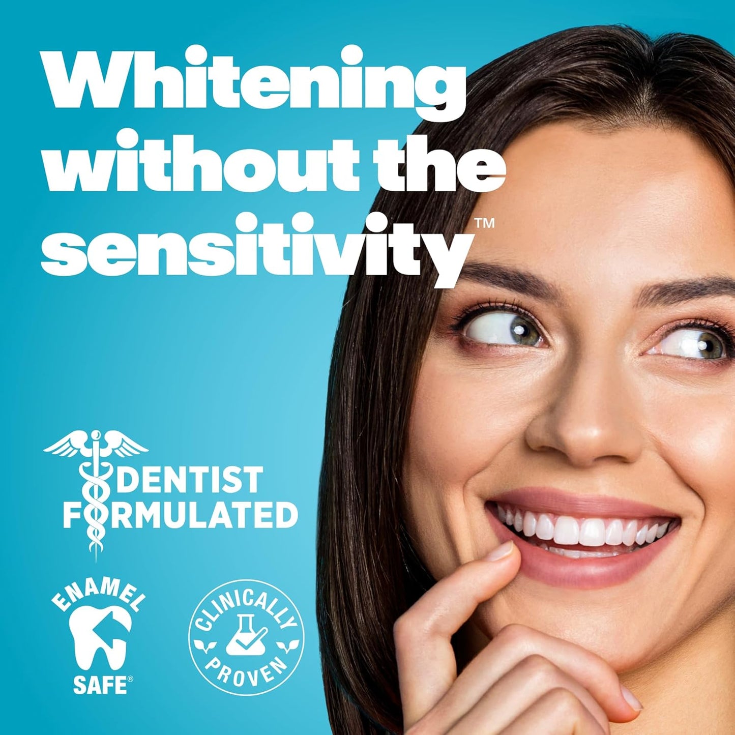 Teeth Whitening Strips – 9 Treatments, Peroxide-Free, Enamel Safe, Dentist Formulated, Sensitivity-Free for Whiter Teeth