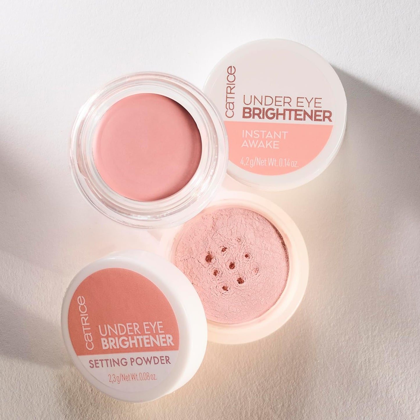 Under Eye Brightener – Conceal & Brighten Dark Circles with Hyaluronic Acid & Shea Butter | Vegan, Cruelty-Free & Paraben-Free (010 | Light Rose)